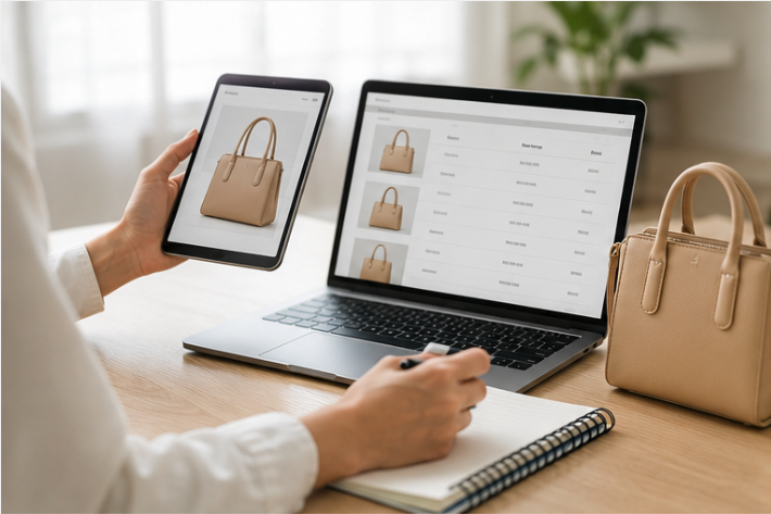 Products prepared for sourcing and branded fulfillment